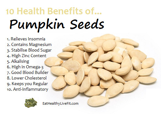 Pumpkin Seeds Healthy
 Pumpkin Seeds EatHealthyLiveFit