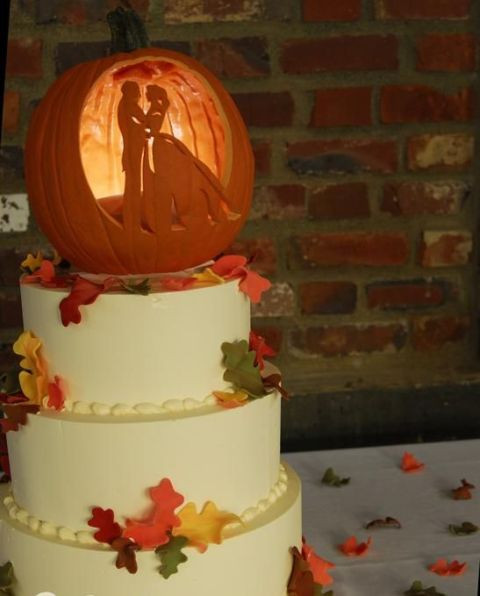 Pumpkin Wedding Cake
 22 Fun Pumpkin Wedding Cake Ideas For Fall crazyforus