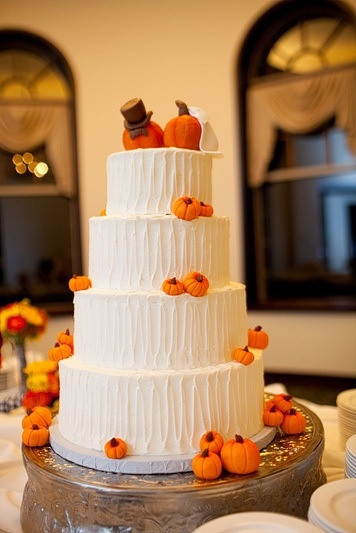 Pumpkin Wedding Cake
 Quirky Halloween Wedding Ideas No Ordinary Wedding