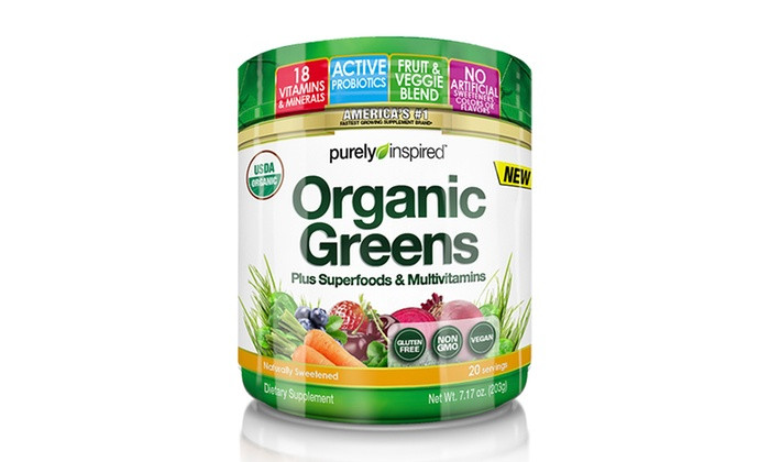 Purely Inspired Organic Greens
 Organic Greens 20 Servings