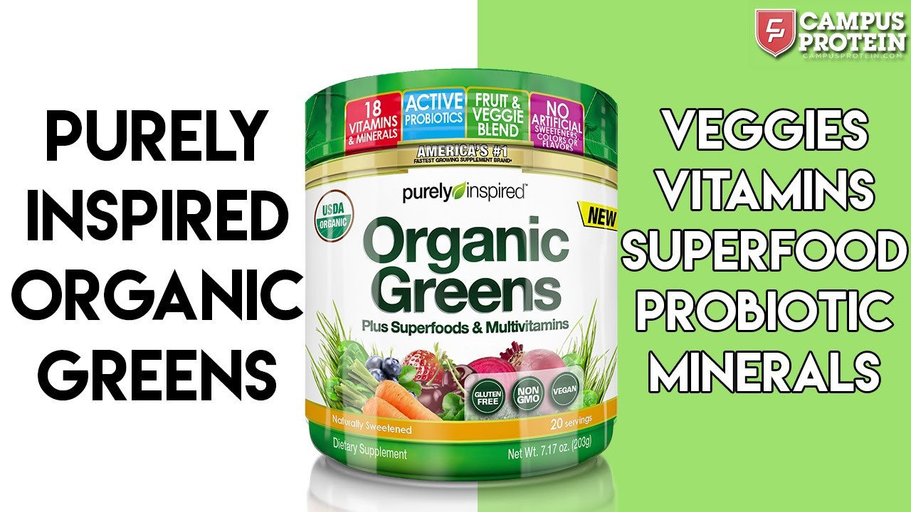 Purely Inspired Organic Greens
 PURELY INSPIRED ORGANIC GREENS