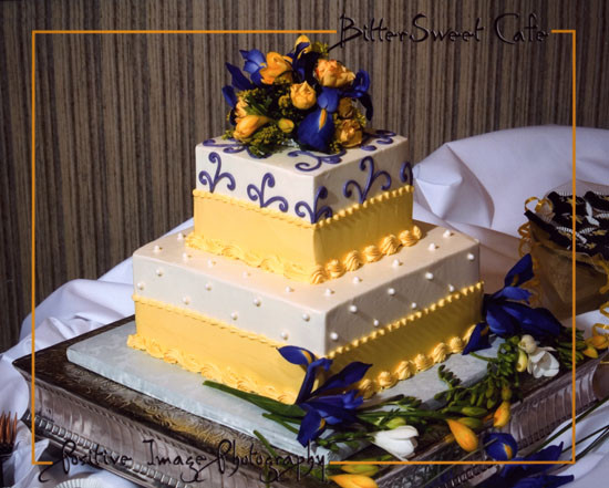 Purple And Yellow Wedding Cake
 Purple and yellow wedding cakes idea in 2017