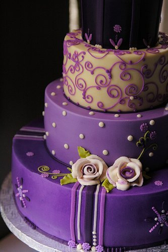 Purple Wedding Cakes Ideas
 Southern Blue Celebrations Purple Wedding Cake Ideas