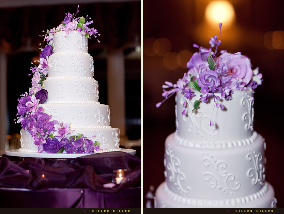 Purple Wedding Cakes Ideas
 17 Ways to Make Radiant Orchid Happen in Your Wedding