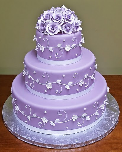 Purple Wedding Cakes Pictures
 Wedding Cakes Purple Wedding Cakes