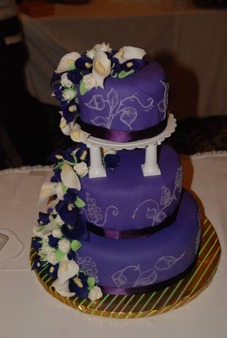 Purple Wedding Cakes With Prices
 59 best images about Cake Boss on Pinterest