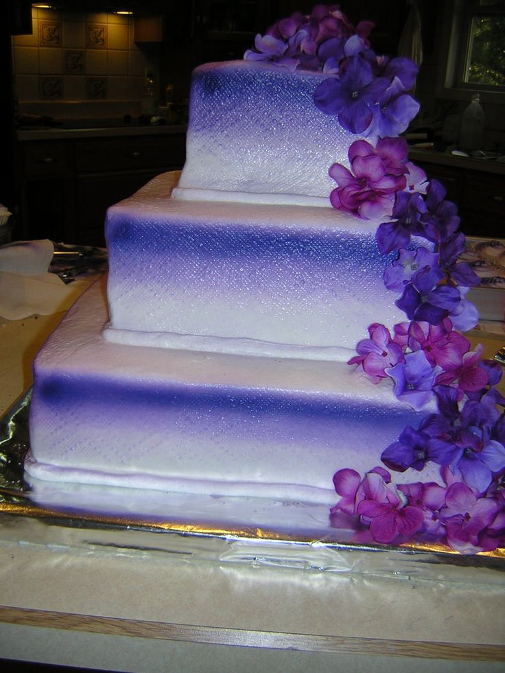 Purple Wedding Cakes With Prices
 Purple wedding cakes pinterest idea in 2017