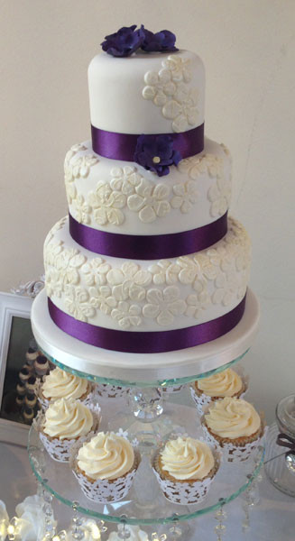 Purple Wedding Cakes With Prices
 Plumtree Bakehouse Cakes for all Occasions