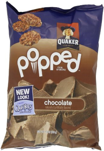 Quaker Popped Rice Snacks Healthy
 Quaker Popped Rice Crisps Snacks Chocolate 7 04oz Bag