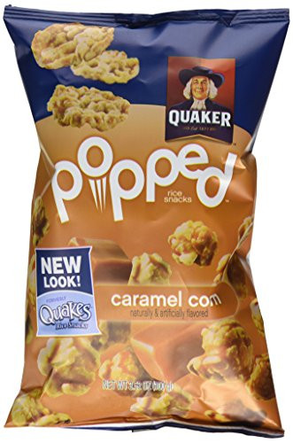 Quaker Popped Rice Snacks Healthy
 Quaker Popped Rice Snacks Caramel Corn 3 52 oz Buy