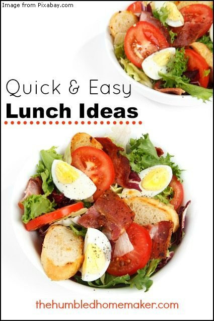 Quick And Easy Healthy Lunches
 Quick & Easy Lunch Ideas Real Food Fast The Humbled