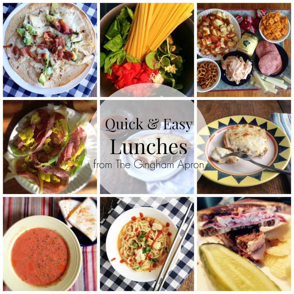 Quick And Easy Healthy Lunches
 Quick and Easy Lunches