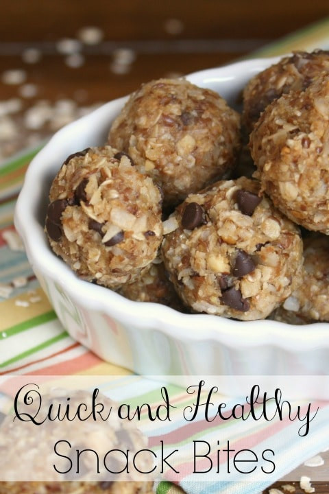 Quick And Easy Healthy Snacks
 Quick and Healthy Snack Bites