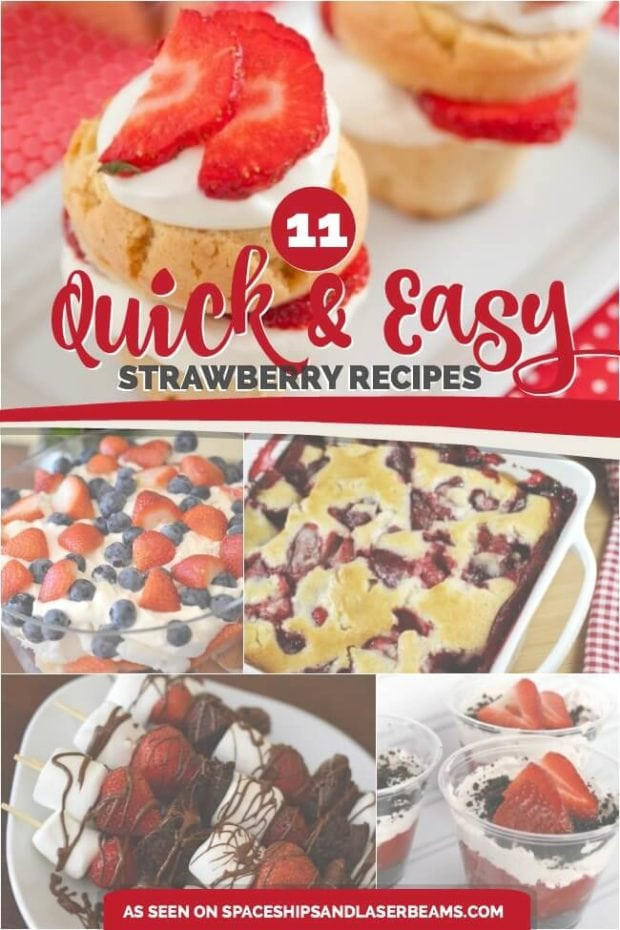 Quick And Easy Summer Desserts
 11 Quick & Easy Strawberry Desserts for Summer