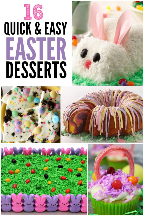 Quick Easy Easter Desserts
 16 Quick and Easy Easter Dessert Recipes That Everyone