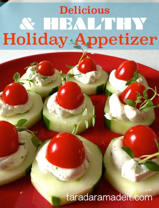 Quick Healthy Appetizers
 Healthy & Quick Holiday Appetizer Recipe with Ranch