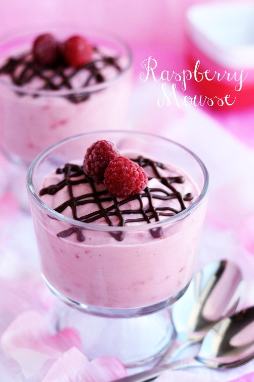 Quick Healthy Dessert Recipes
 Chocolate Raspberry Mousse – Quick Healthy Dessert Recipe