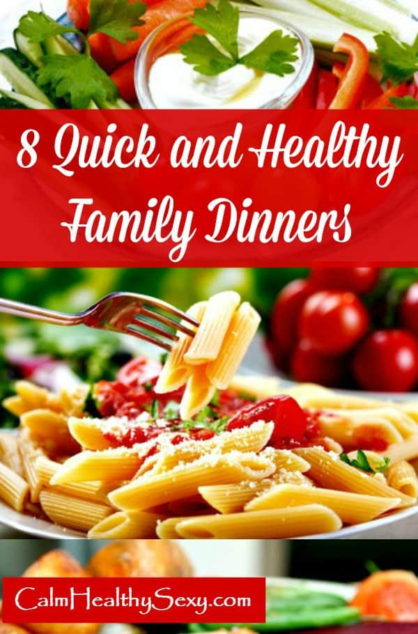 Quick Healthy Family Dinners
 8 Quick and Healthy Family Meals For Busy Moms with