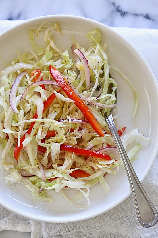 Quick Healthy Side Dishes
 Quick Cabbage Slaw