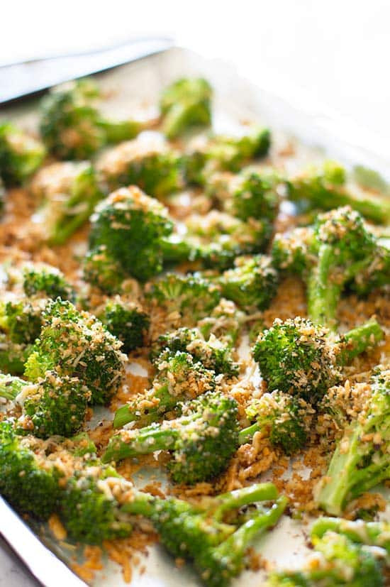 Quick Healthy Side Dishes
 Quick Panko and Parmesan Broccoli