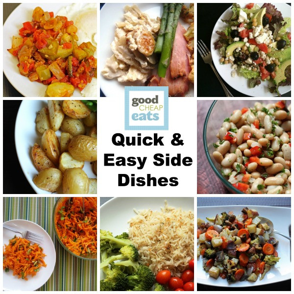 Quick Healthy Side Dishes
 Quick and Easy Side Dishes