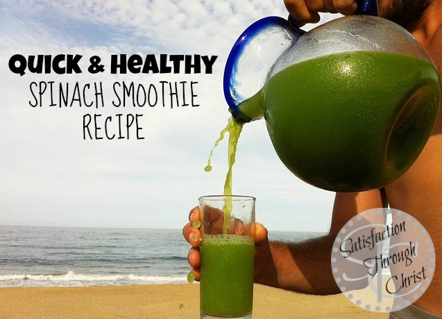 Quick Healthy Smoothies 20 Best Quick &amp; Healthy Spinach Smoothie Recipe