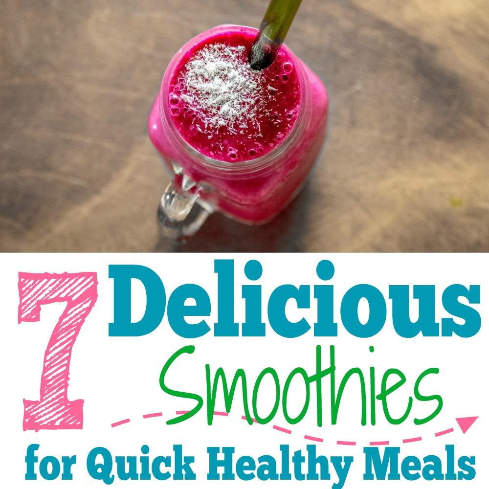 Quick Healthy Smoothies
 7 Smoothie Recipes for Quick Healthy Meals Simple Made