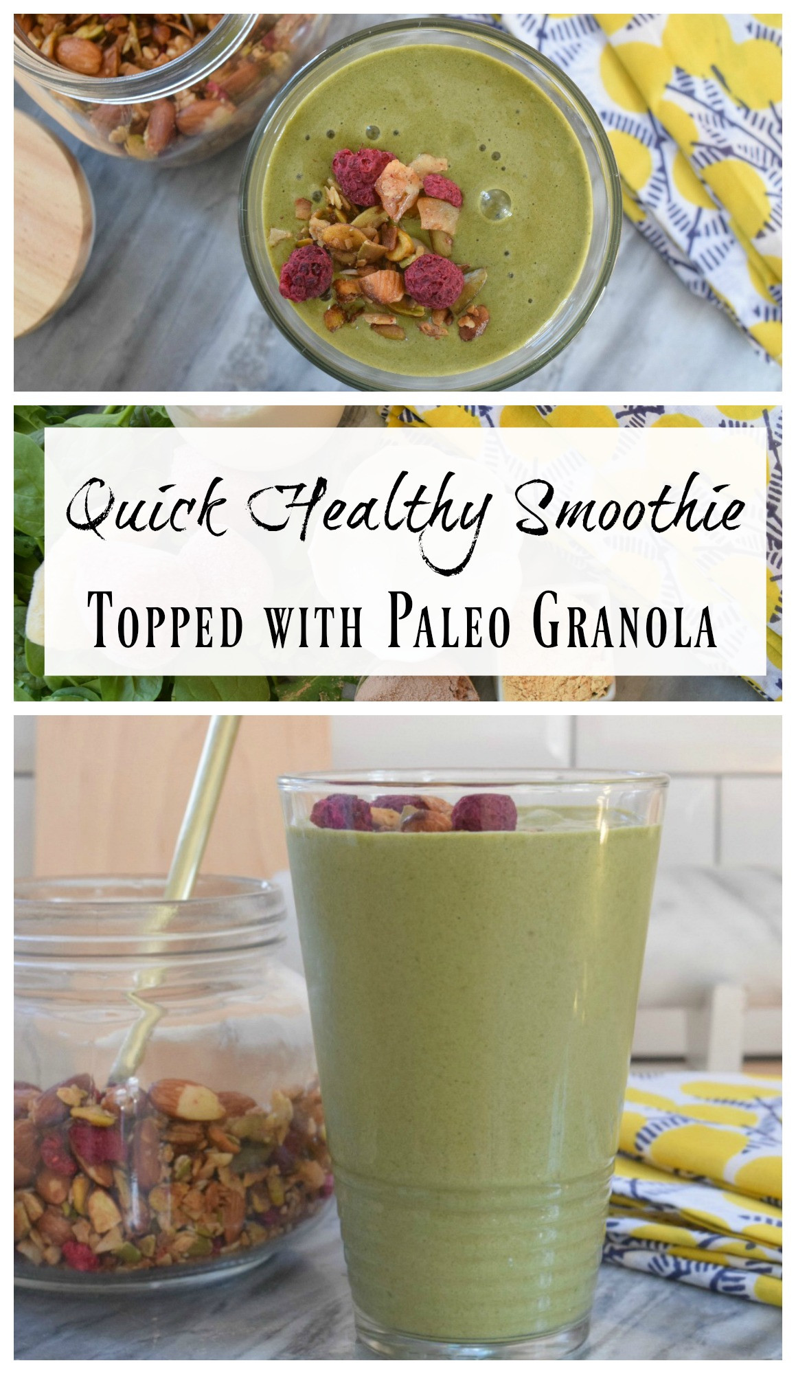 Quick Healthy Smoothies
 Quick Healthy Dinners and My Favorite Things from Trader