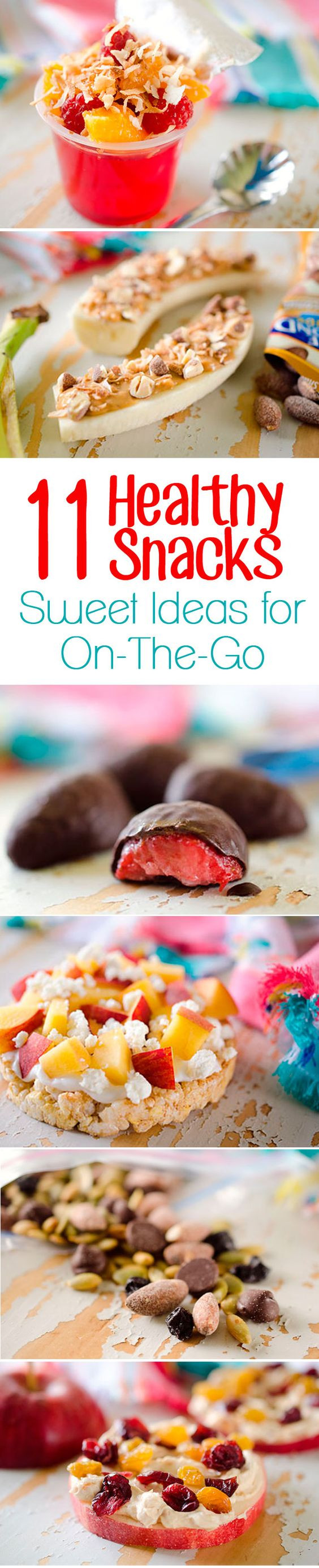 Quick Healthy Snacks On The Go
 11 Healthy Snack Ideas Sweet Treats for The Go