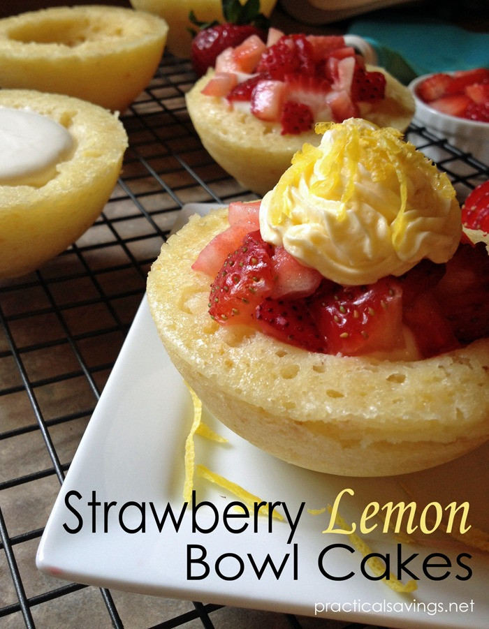 Quick Summer Desserts
 Quick Summer Dessert Strawberry Lemon Cake Bowls