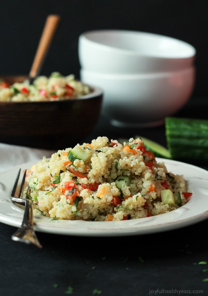 Quinoa Healthy Recipes
 Quinoa Tabbouleh Salad