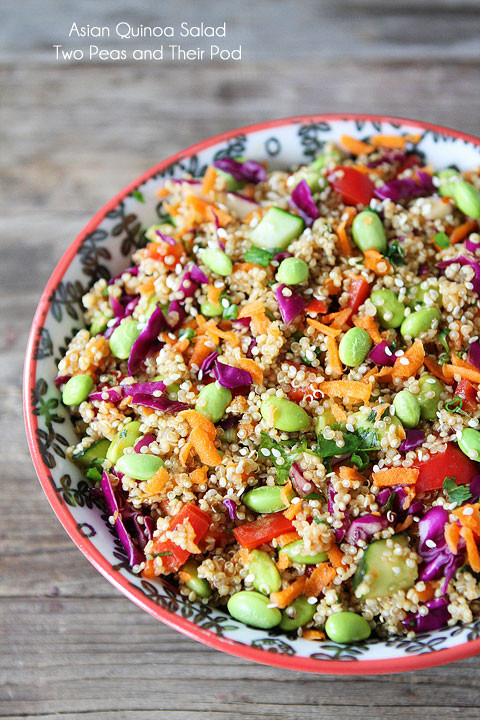 Quinoa Salad Recipes Healthy
 Asian Quinoa Salad Recipe