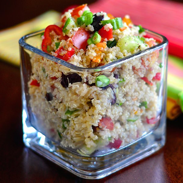 Quinoa Salads Healthy
 Mediterranean Quinoa Salad versatile healthy