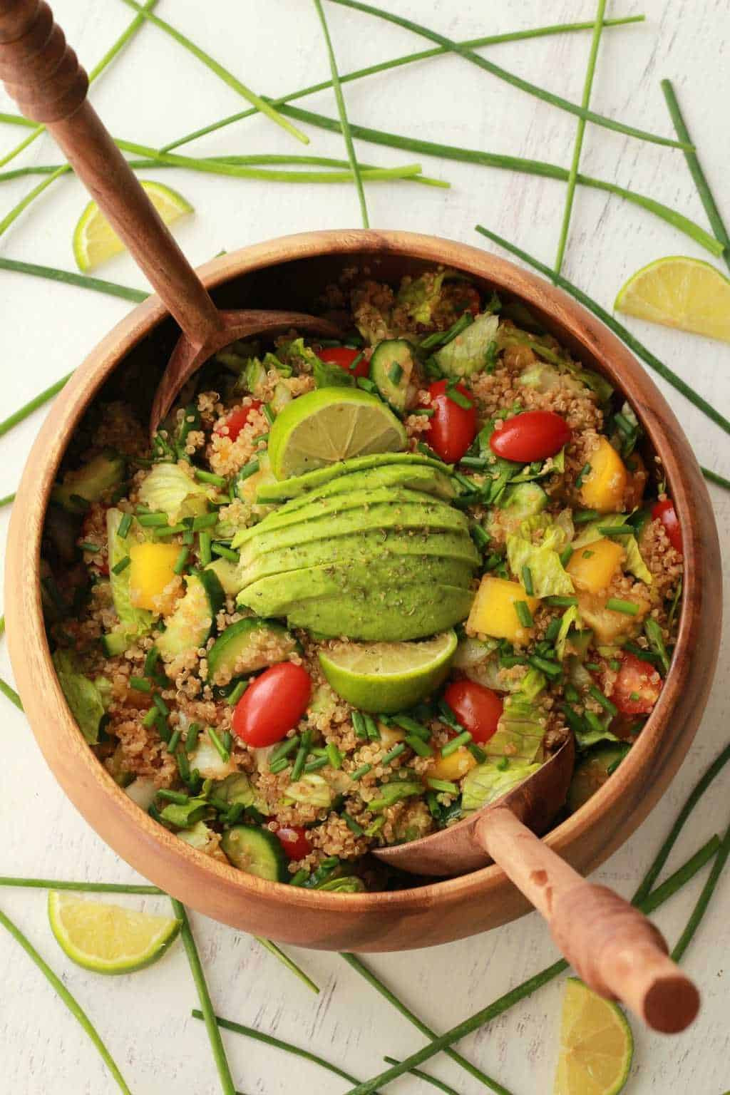 Quinoa Salads Healthy
 Quinoa Salad with Sesame Soy Dressing Loving It Vegan