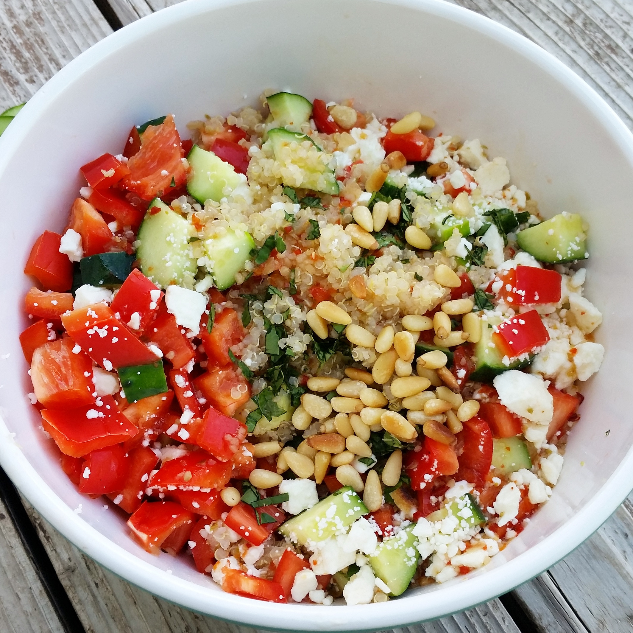 Quinoa Summer Salad
 Summer Quinoa Salad – Hearty Smarty