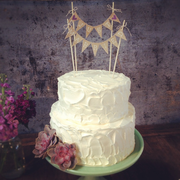 Raleys Wedding Cakes
 My perfect simple succulent wedding cake