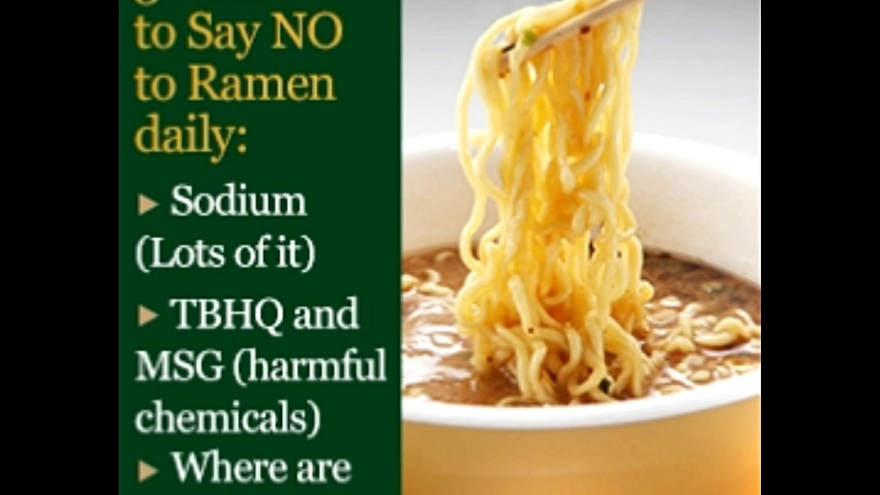 Ramen Noodles Unhealthy
 You Need to Know Why Eating Ramen Noodles Every Day is