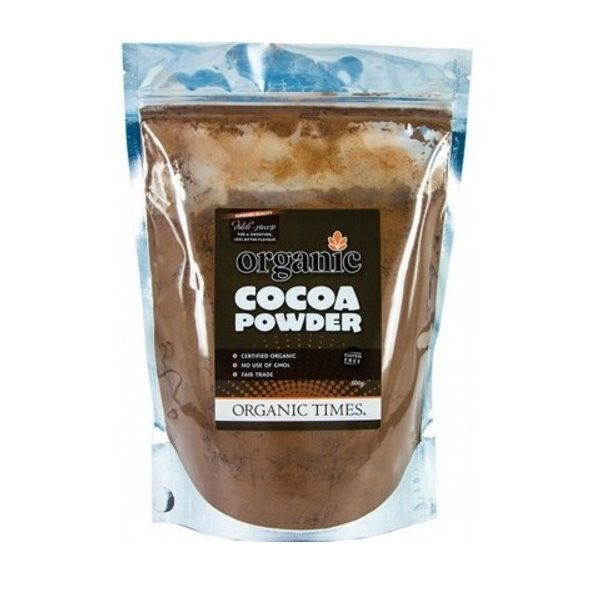 Rapunzel Organic Cocoa Powder
 ORGANIC TIMES Cocoa Powder