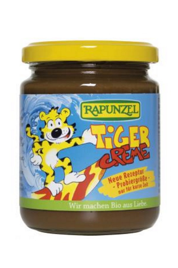 Rapunzel Organic Cocoa Powder
 Hazelnut spread TIGER bio 250gr Rapunzel Βιοσταθμός