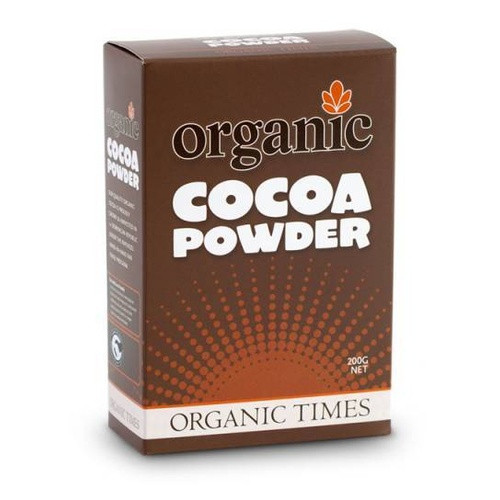 Rapunzel Organic Cocoa Powder
 Organic Times Dutch Cocoa Powder