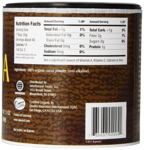 Rapunzel Organic Cocoa Powder
 Cooking & Baking Rapunzel Pure Organic Cocoa Powder 7 1