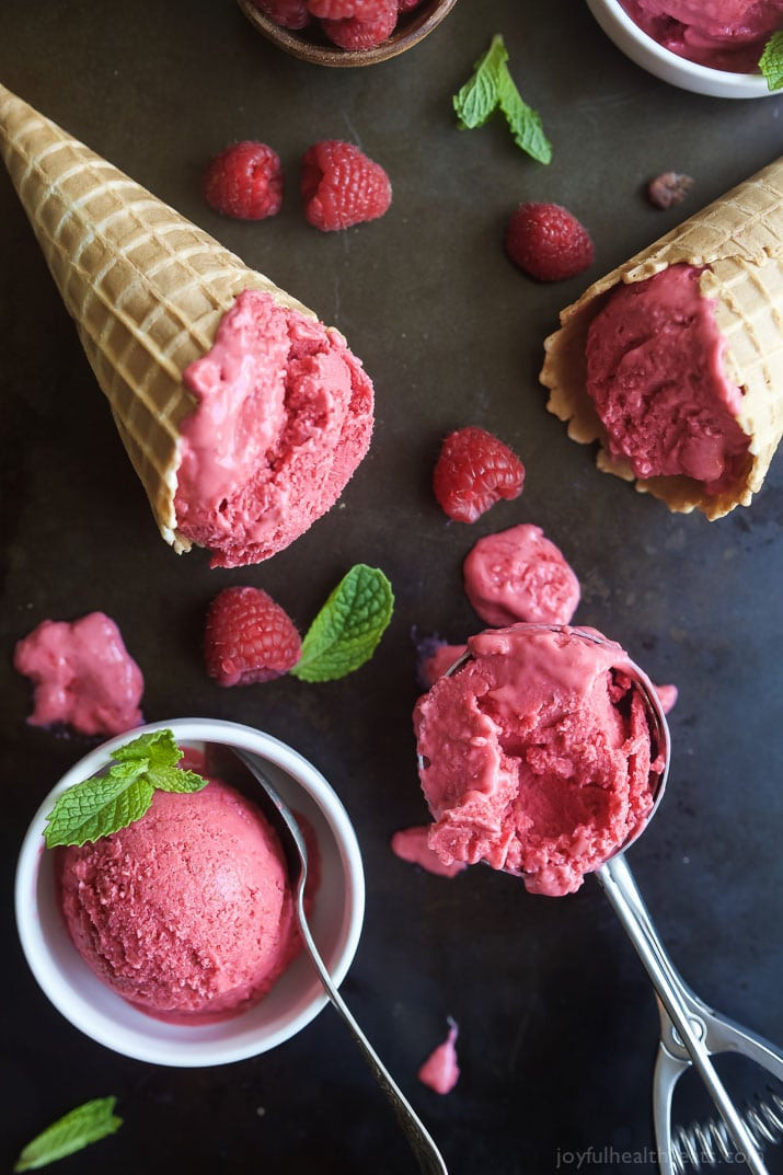 Raspberry Desserts Healthy
 Healthy Lemon Raspberry Frozen Yogurt