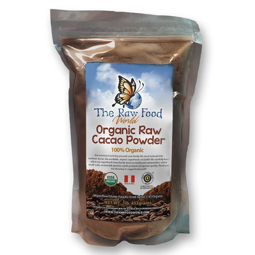 Raw Organic Cocoa Powder
 Raw Organic Cacao Powder 16oz The Raw Food World