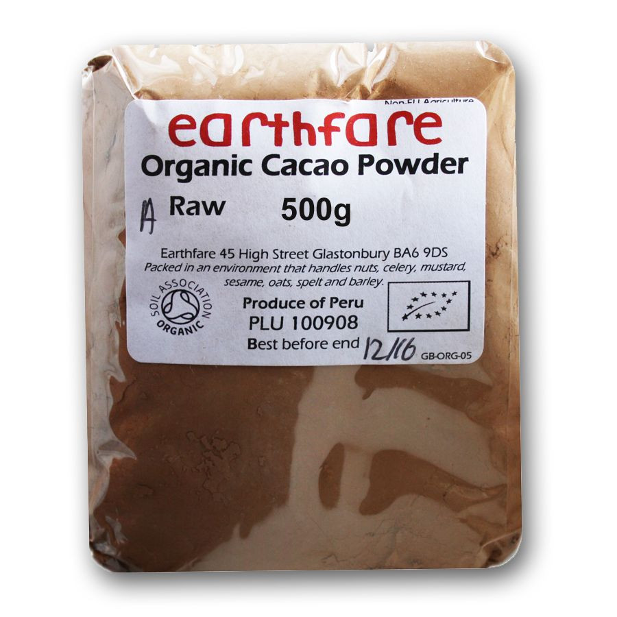 Raw Organic Cocoa Powder
 Pure Raw Organic Cacao Powder 500g