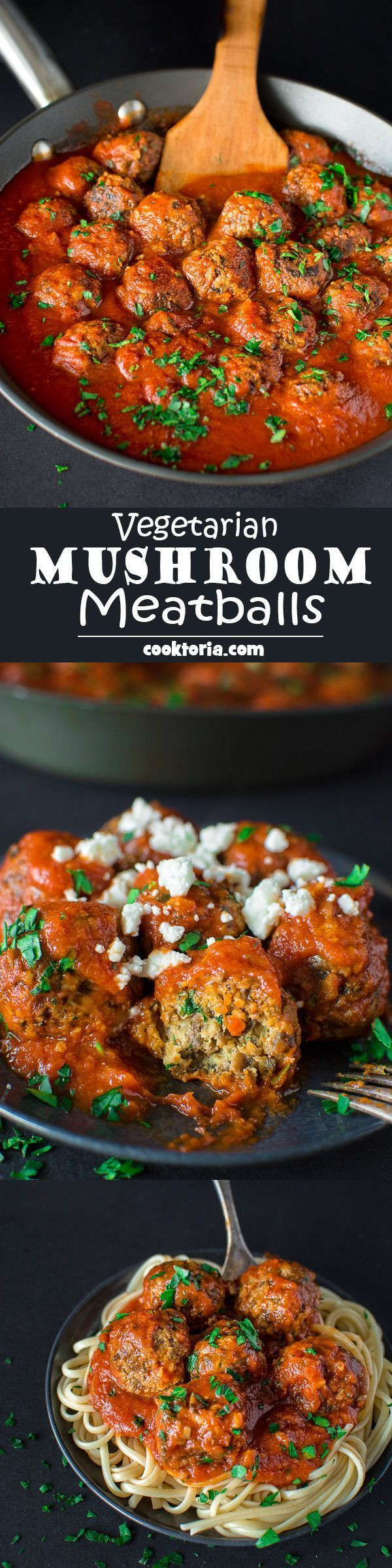 Really Healthy Dinners
 Ve arian mushroom meatballs Recipe
