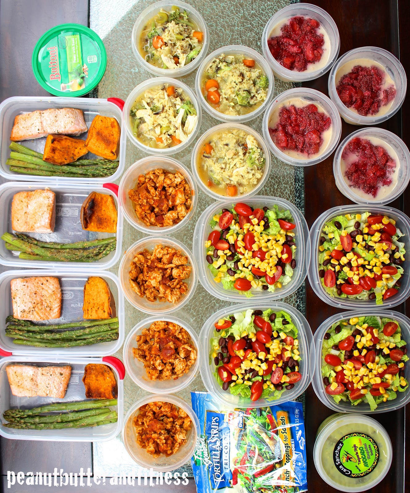 Really Healthy Dinners
 Meal Prep Week of March 7th Peanut Butter and Fitness