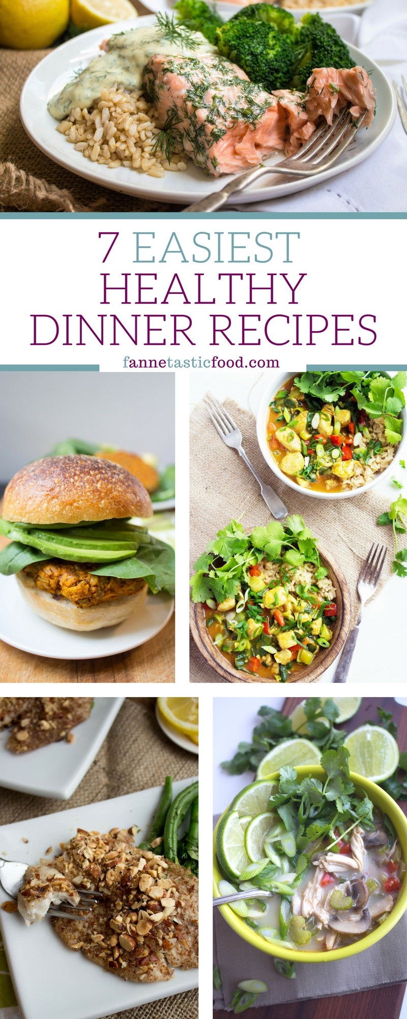 Really Healthy Dinners
 Really easy healthy dinner recipes Food easy recipes