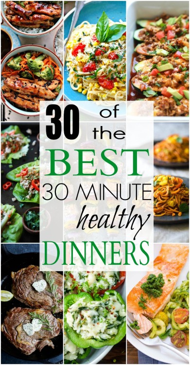 Really Healthy Dinners
 Really nice recipes Every hour — 30 of The BEST Healthy