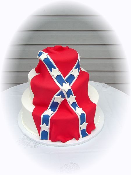 Rebel Flag Wedding Cakes
 Confederate Flag Wedding Cakes quotes