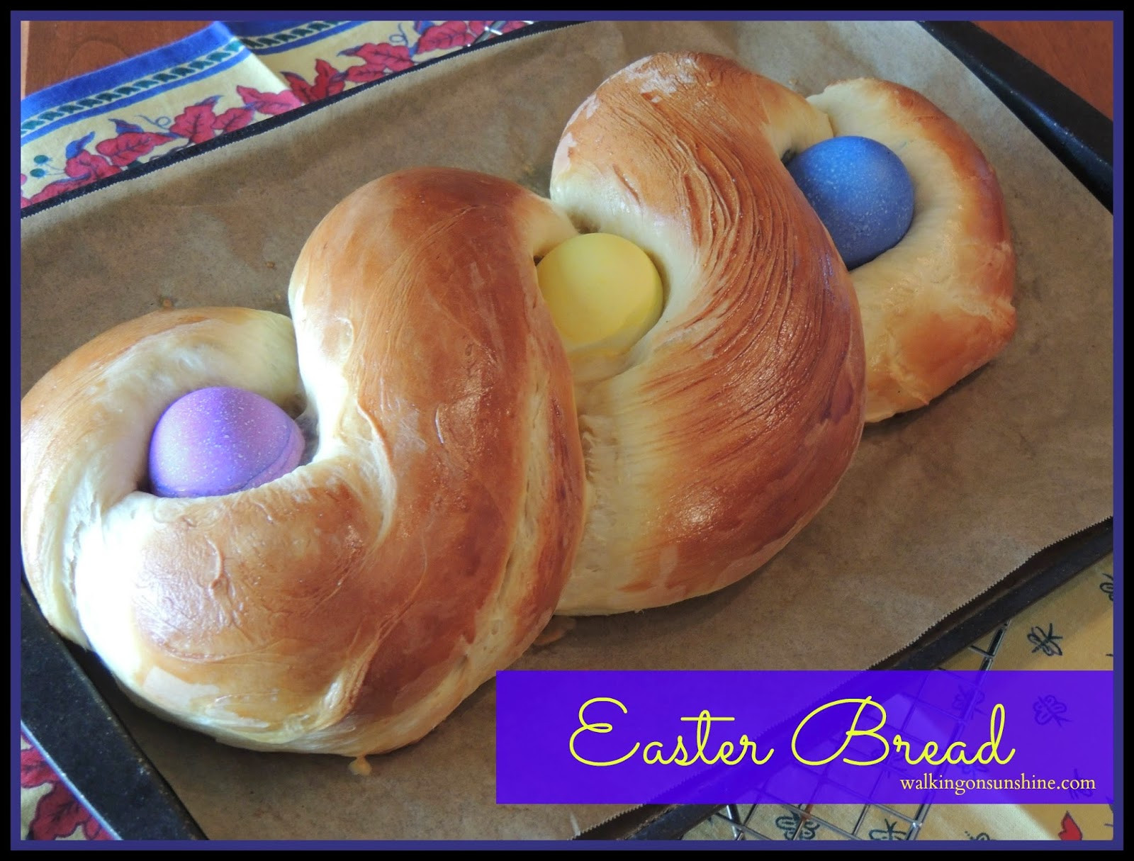 Recipe For Easter Bread
 Recipe Easter Bread a Family Tradition Walking on Sunshine